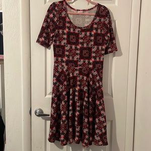 L LuLaRoe Amelia Dress